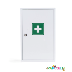 Armoire multi-activités PHARMACIE 1 porte complète spéciale  - Papouille