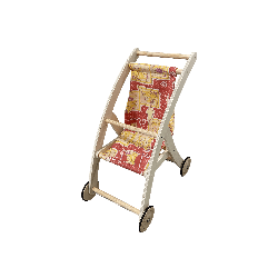 Poussette en bois pour enfant