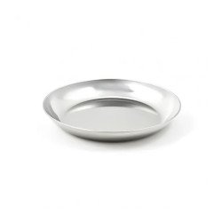 Assiette creuse inox