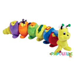 Peluche chenille de manipulation