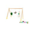 Arche d'éveil en bois pastel la jungle