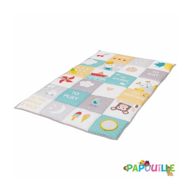 Tapis géant d'activité pour bébé - Papouille