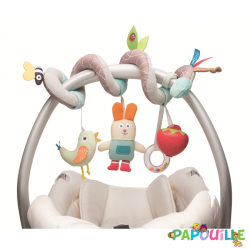 Spirale d'activités bébé pour voyage - Papouille