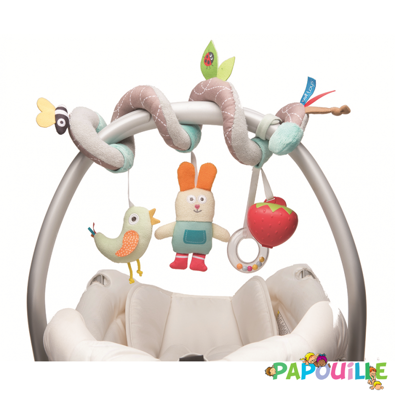 Spirale d'activités bébé pour voyage - Papouille