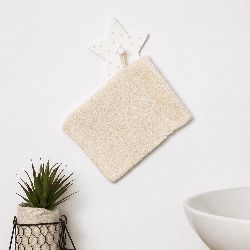 Gant de toilette 100% coton bio 15 x 21 cm