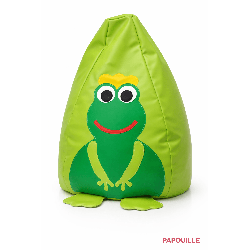 Pouf vert grenouille