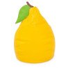 Pouf jaune poire