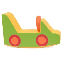 Voiture à bascule en mousse