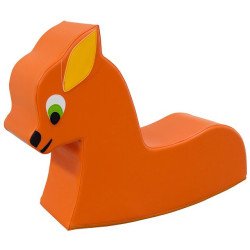 Cerf à bascule en mousse