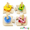 Puzzle à boutons créatif pour collectivité - Papouille