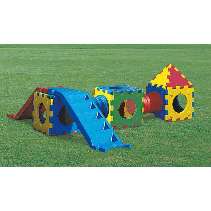 Grand aire de jeux cubique - enfant