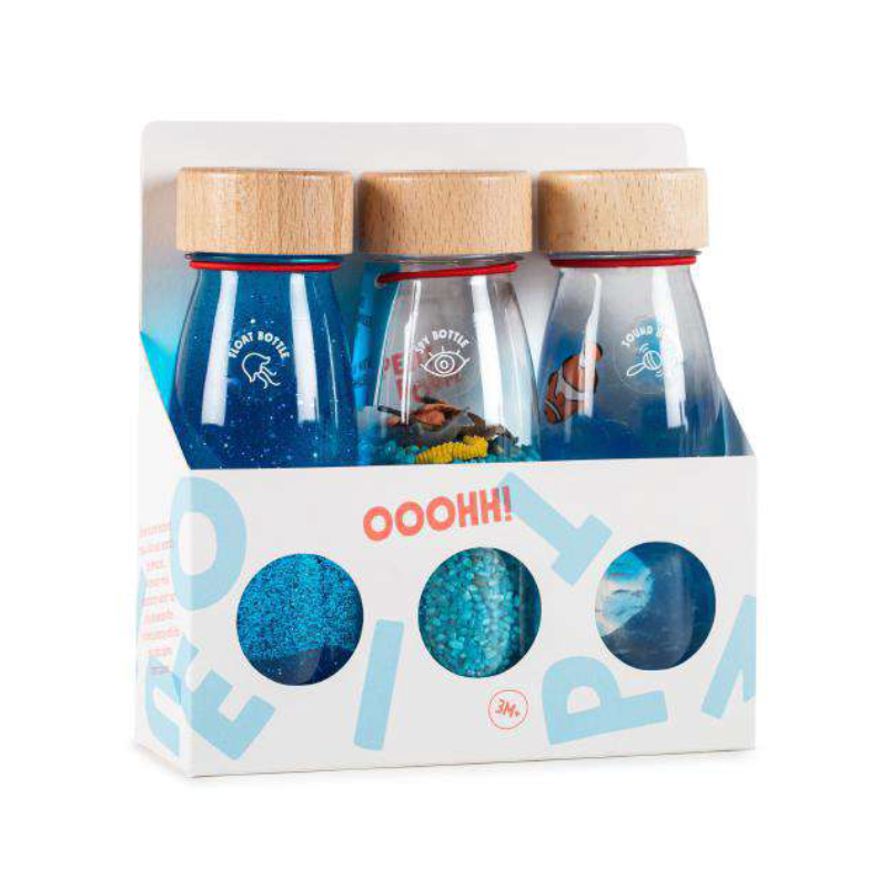 Lot de 3 bouteilles sensorielles sérénité