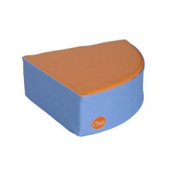 Pouf triangle en mousse imperméable assise 15 cm