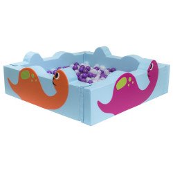 Piscine à balles dinosaure