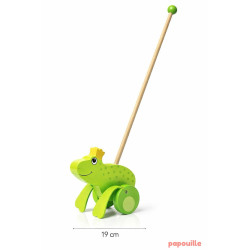 Le roi des grenouilles à pousser - Papouille