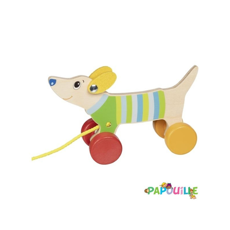 Le chien à tirer bois - Papouille