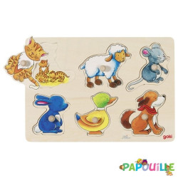 Puzzles avec images cachées maman et ses petits - Papouille