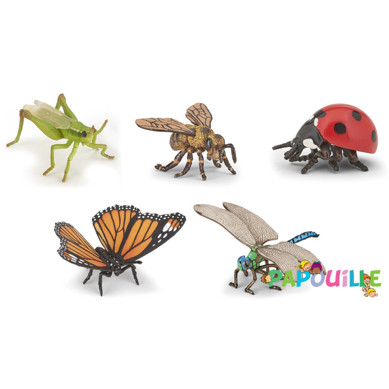 Figurines les insectes du jardin - Papouille