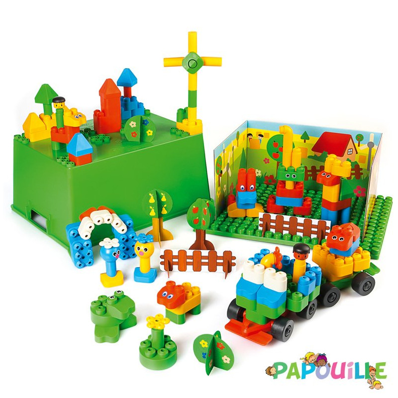 Mes premiers block de construction - m - Papouille