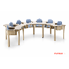 Chaise haute 7 places en bois - Papouille