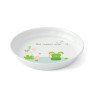 Assiette creuse mélamine souris verte