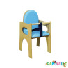Chaise haute en bois 5 places - Papouille