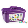 Véhicules en plastique 9 cm 36 unités - Papouille