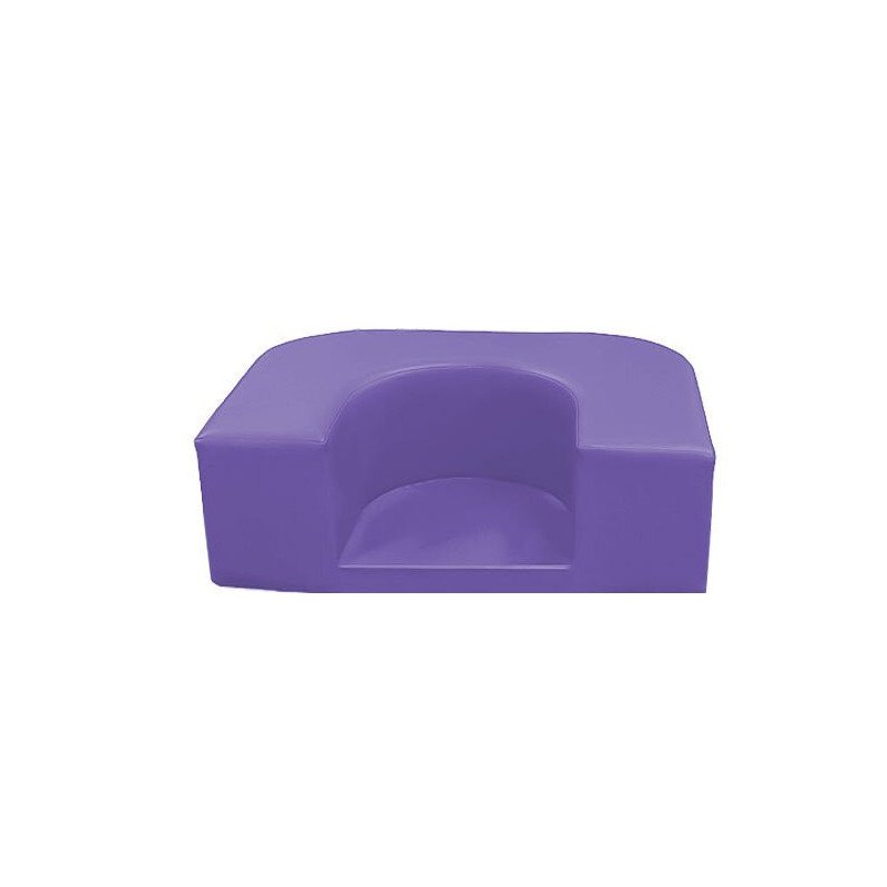 Coin d'assise de sol enfant avec fond en mousse pvc malouine