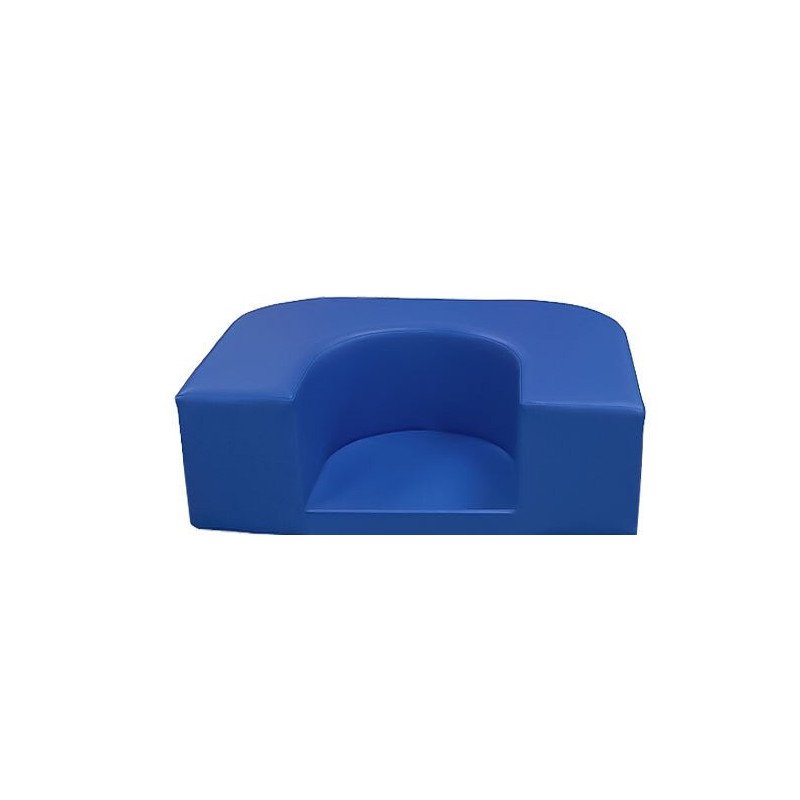 Coin d'assise de sol enfant avec fond en mousse pvc malouine
