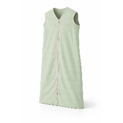 Turbulette été coton jersey 48 x 90 cm vert Amande - Papouille