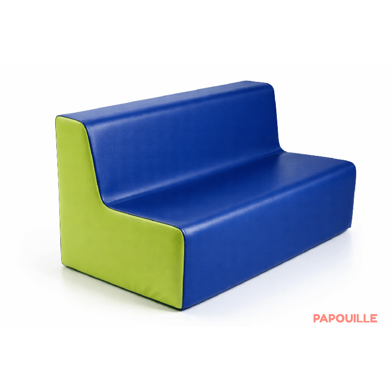 Canapé mousse 3 places hauteur 25 cm - Papouille
