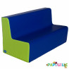 Canapé mousse 3 places hauteur 25 cm - Papouille