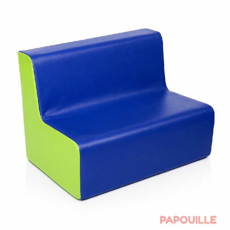 Canapé mousse 2 places hauteur 25 cm - Papouille