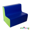 Canapé mousse 2 places hauteur 25 cm - Papouille