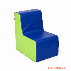 Chaise en mousse 1 places hauteur 25 cm - Papouille