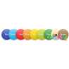 Pouf triangle en mousse imperméable assise 25 cm - Papouille