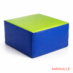 Bloc carré en mousse hauteur 25 cm - Papouille