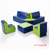Fauteuil en mousse hauteur 25 cm - Papouille