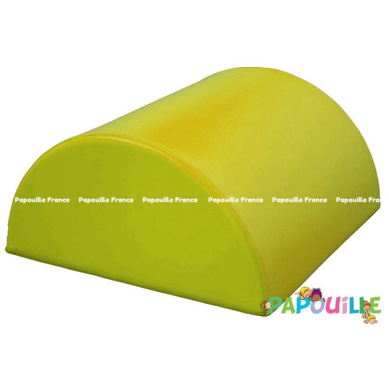 Module bloc demi 1/2 rond en mousse pvc h.23cm parme