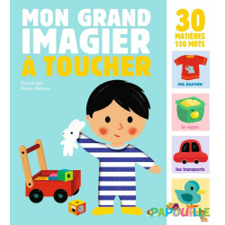 Mon grand imagier à toucher - Papouille