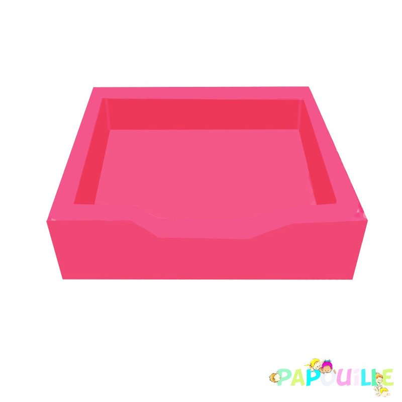 Bac en mousse pvc pour piscine a balle turquoise