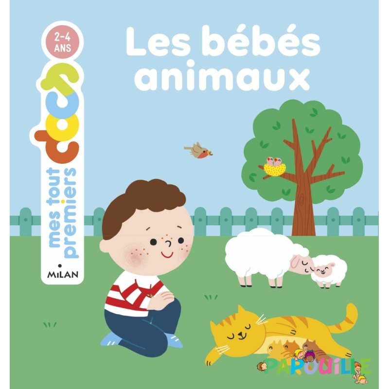 Livre bébés animaux - Papouille