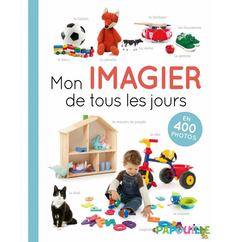 Livre mon imagier de tous les jours - Papouille