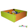Piscine a balles en mousse gain de place - Papouille