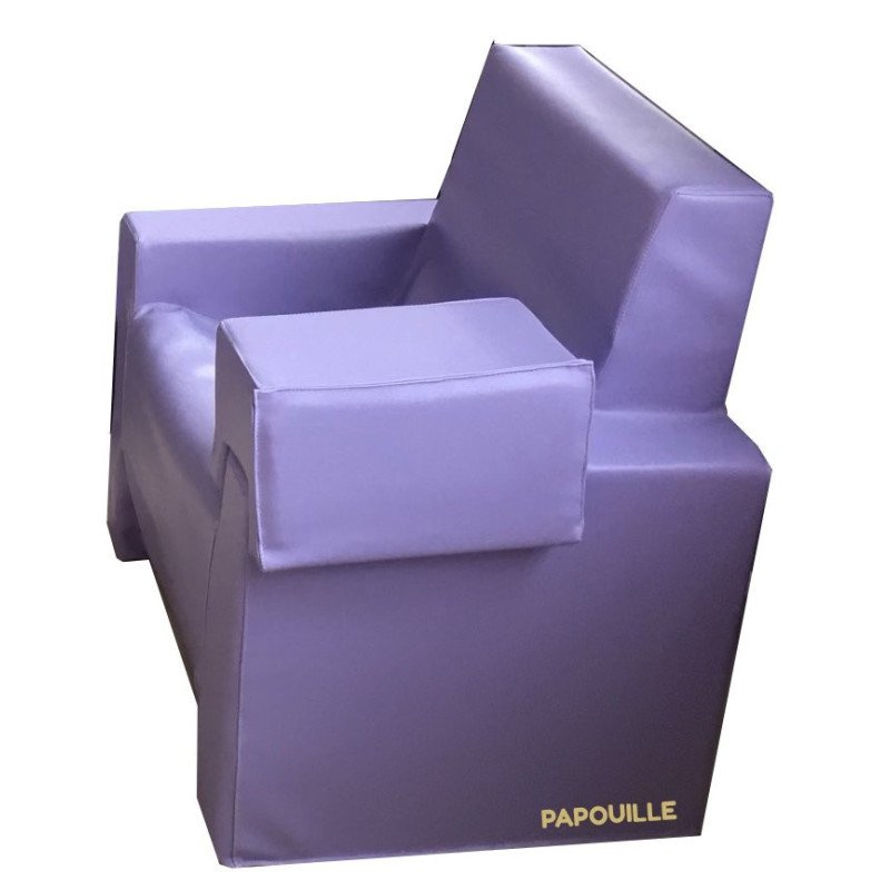 Fauteuil d'allaitement en mousse pvc avec accoudoirs