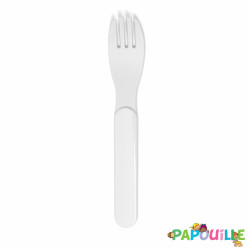 Fourchette copolyester blanc - Papouille