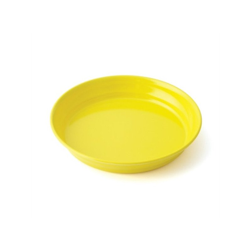 Assiette creuse mélamine 18,5cm bleu