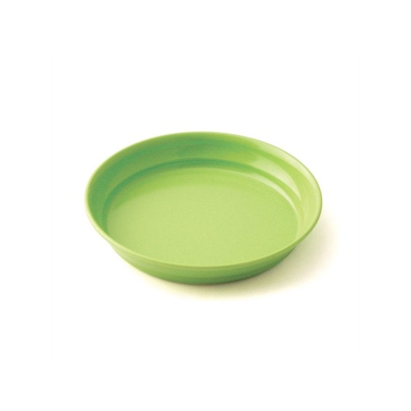 Assiette creuse mélamine 18,5cm bleu