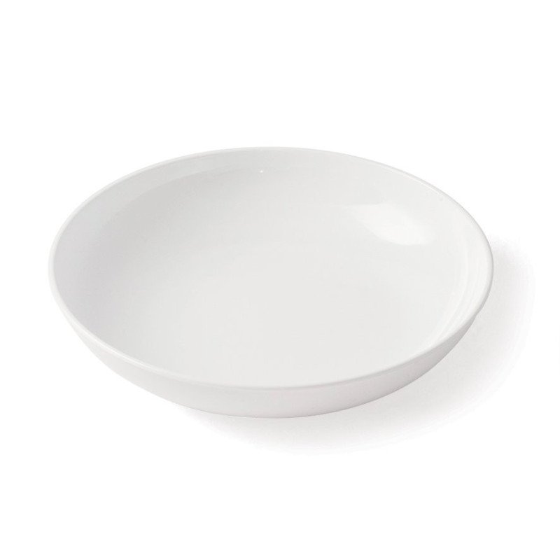Assiette creuse polypropylène opaque turquoise