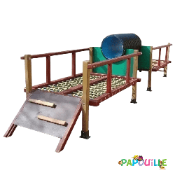 Parcours pour aire de jeu enfant - Papouille